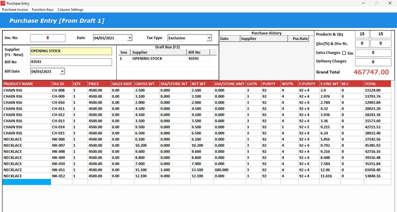 Jewellery Management Software - Manage Your Store Efficiently